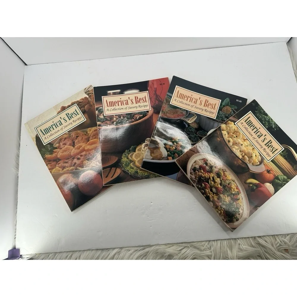 America's Best Collection of Savory Recipes Vol. 1-4 Ideals 1995